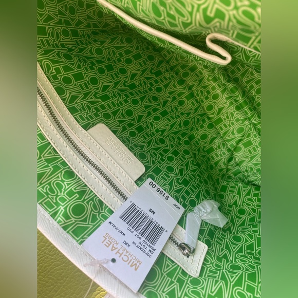 Michael Kors Green Polka Dot Bag - Picture 5 of 5